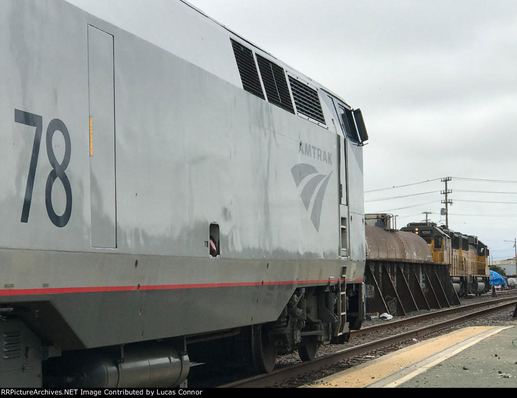 Amtrak #11 and UP LRQ31